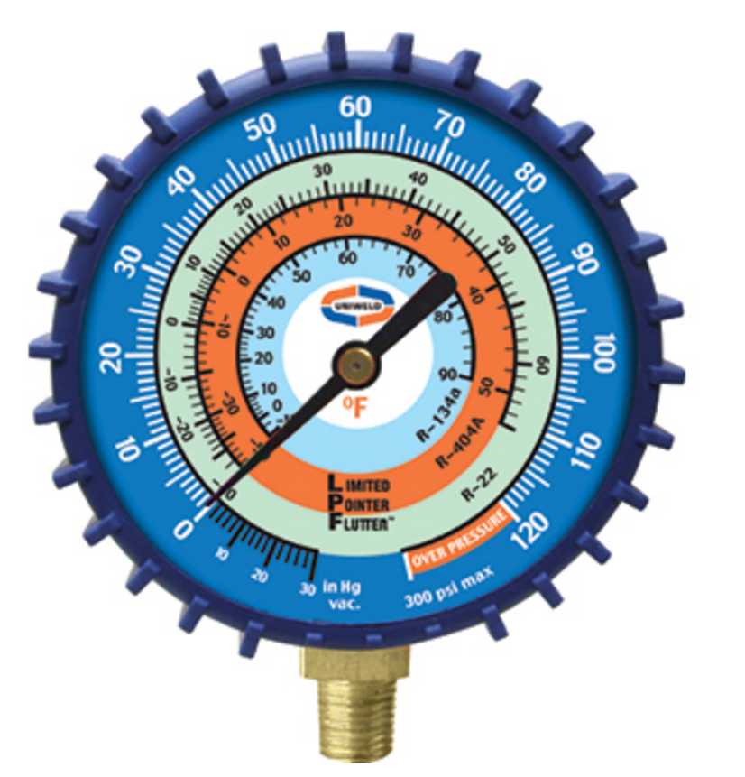 low side manifold gauge